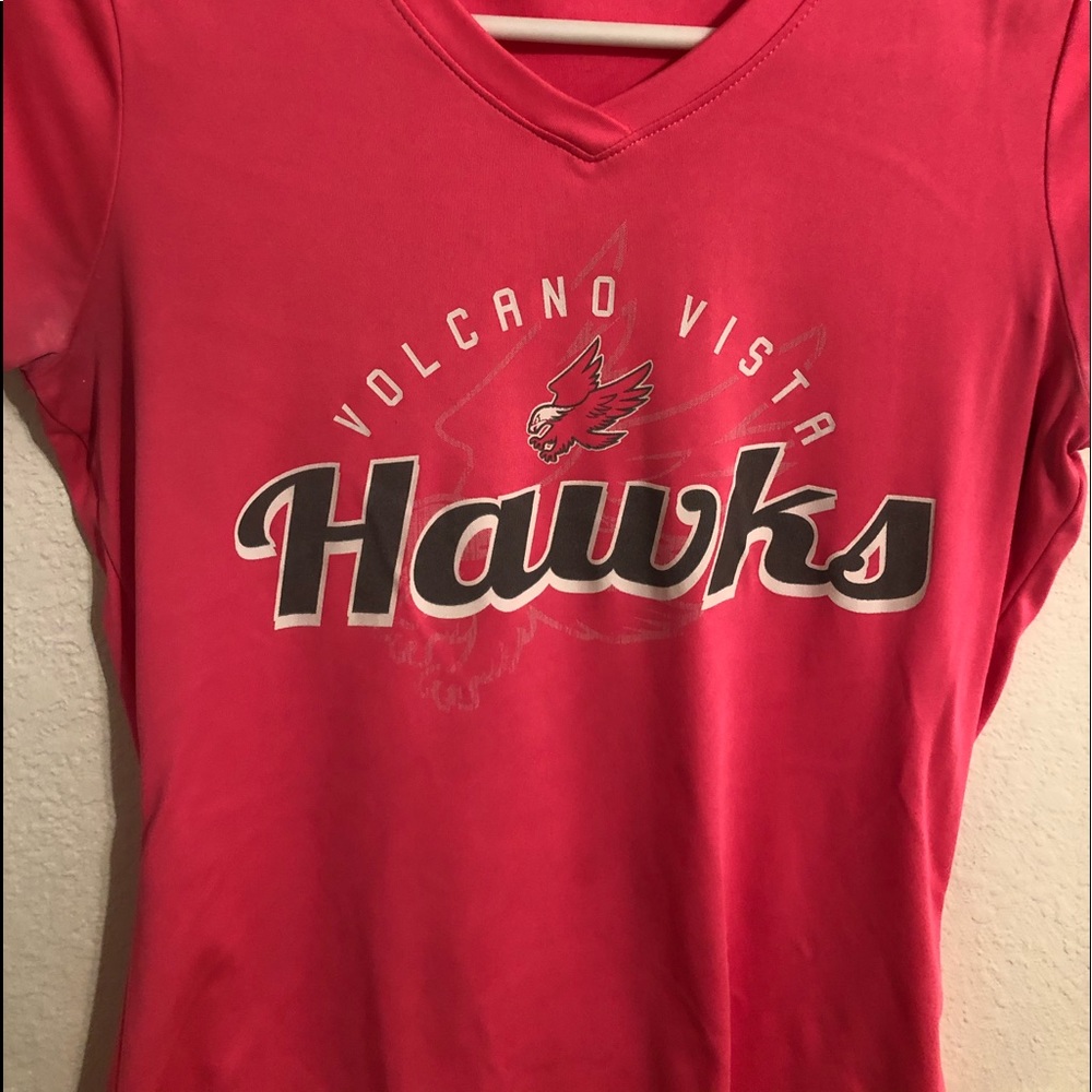 Pink dry fit VVHS spirit shirt worn few times